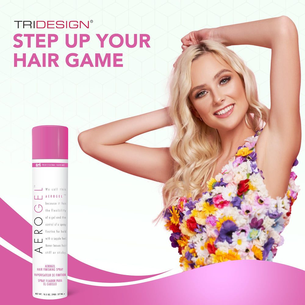 TRIDESIGN Aerogel, tamaño de 311 ml para uso prolongado.