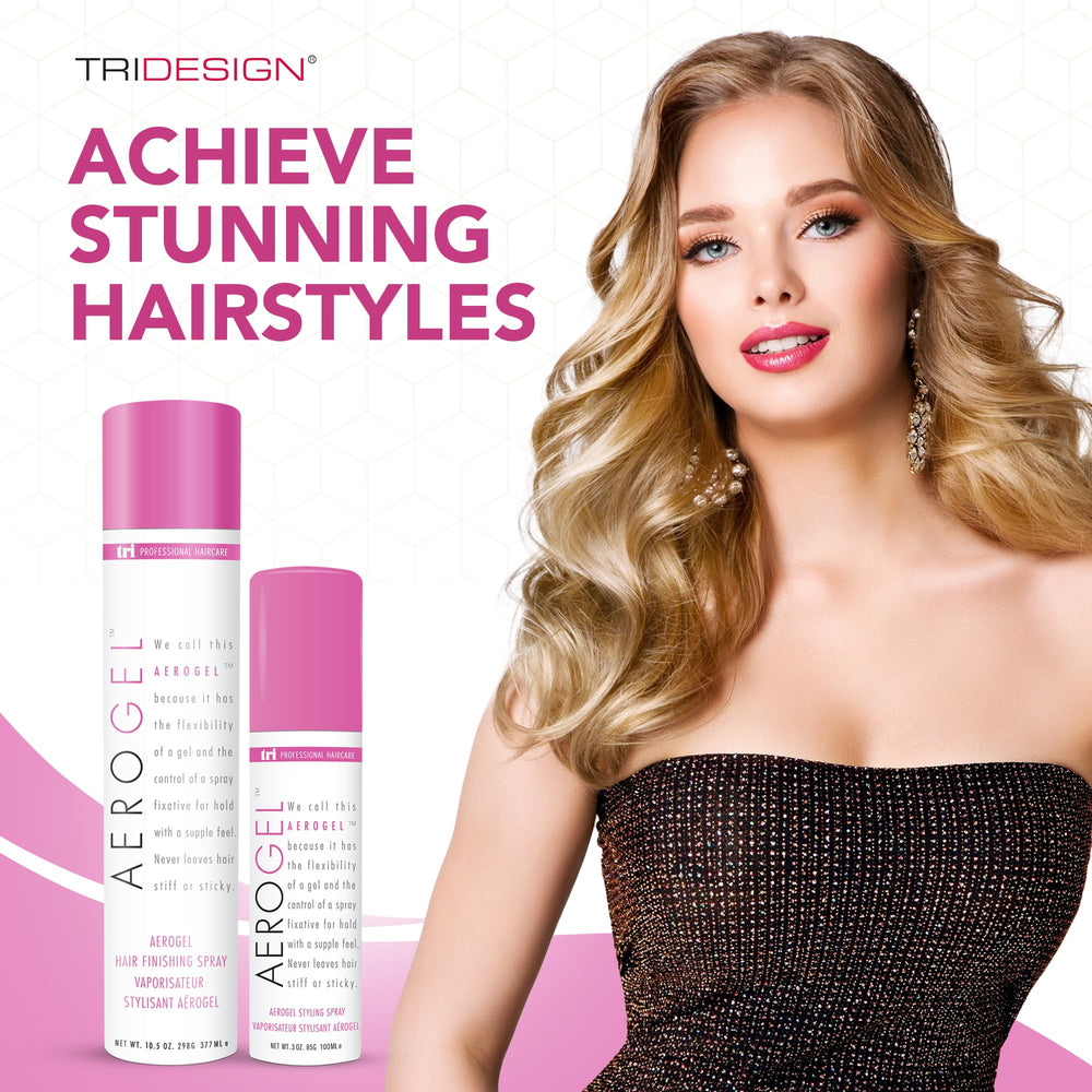 Volume et brillance durable avec TRI Design Aerogel.