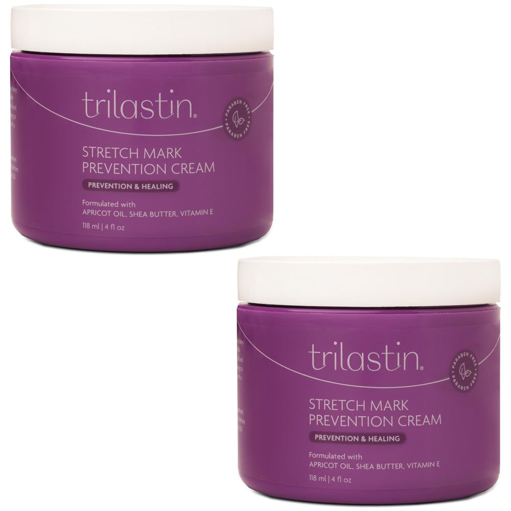TriLASTIN Maternidad: crema en envase, hidratación suave para piel sensible durante el embarazo