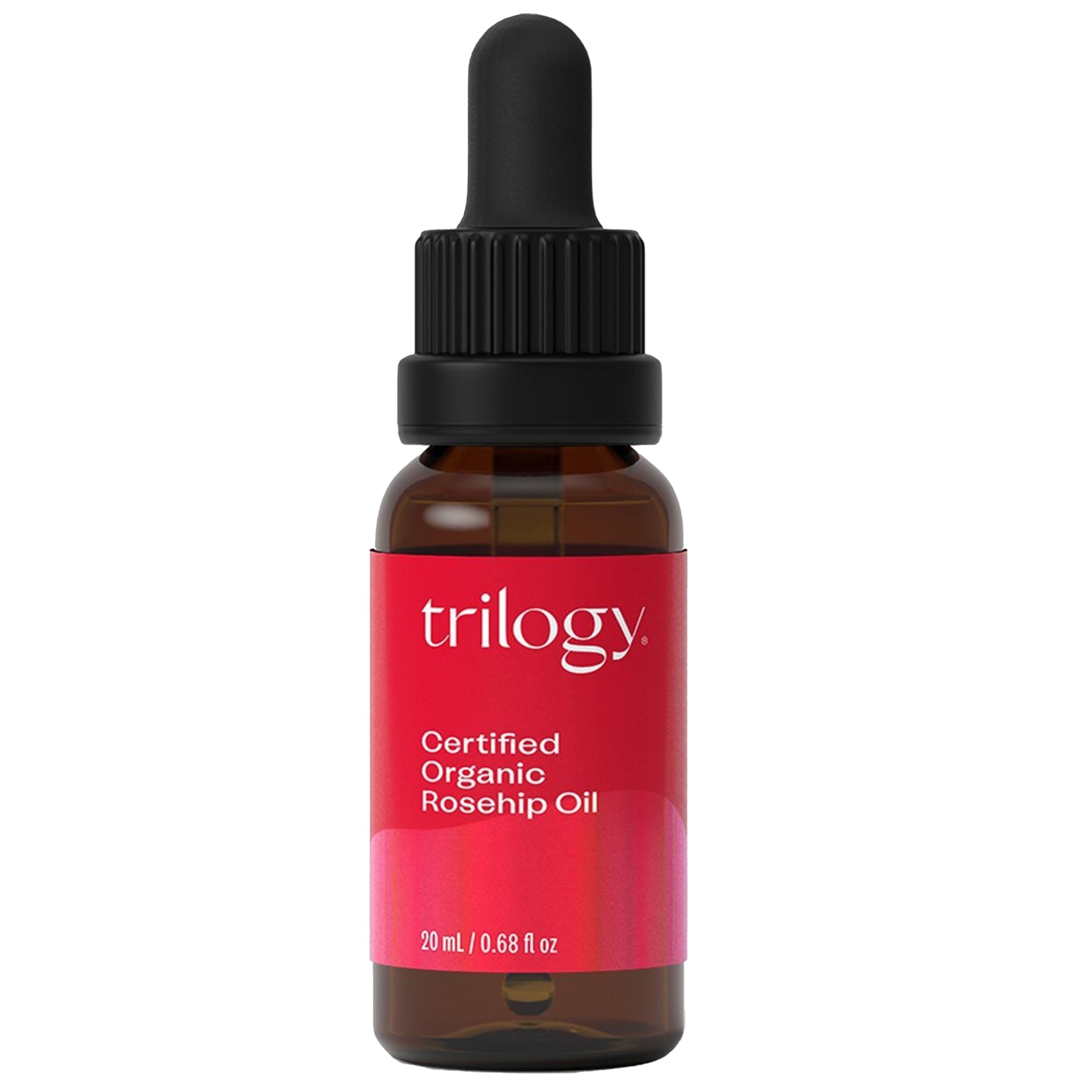Trilogy aceite de rosa mosqueta certificado orgánico en frasco, nutrición suave para la piel