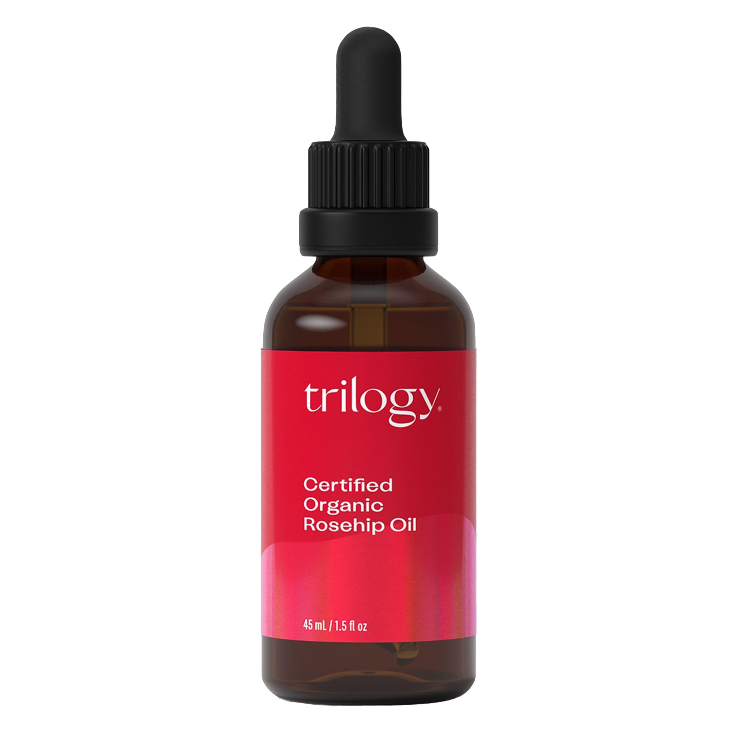 Trilogy huile d’argousier – bouteille élégante pour hydrater la peau.