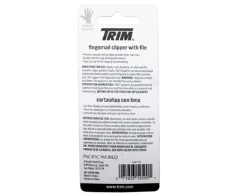 Lima integrada de Trim para acabado suave.