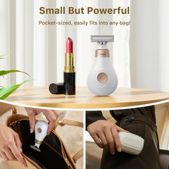 Trimcoo Bikini Trimmer con guarda de silicona para piel sensible.