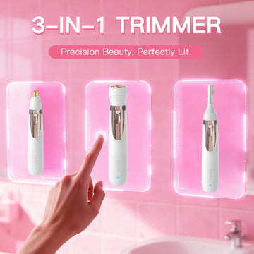 Trimma diseño 3en1 portátil: ideal para viaje y retoques rápidos.