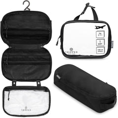 TRIPPED bolsa de higiene colgante, ideal para organizar tocador en viajes.