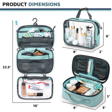 TRIPPED kit de tres piezas para viaje, compacto y versátil