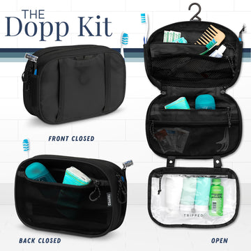 TRIPPED organizador de accesorios ultraligero, mantiene cosméticos y cables ordenados.