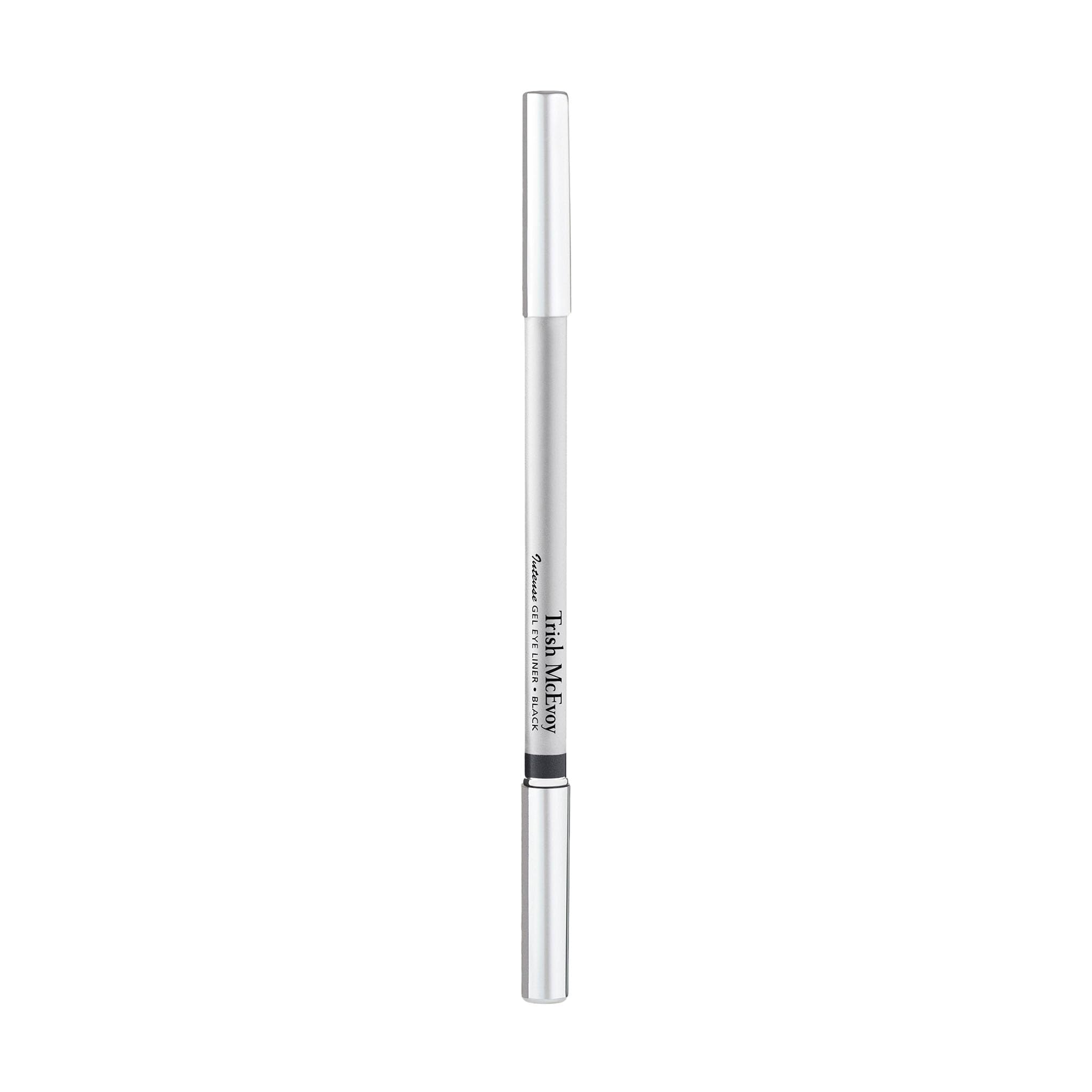 Trish McEvoy Crayon-Gel Yeux Noir, échantillon pigmenté sur peau.