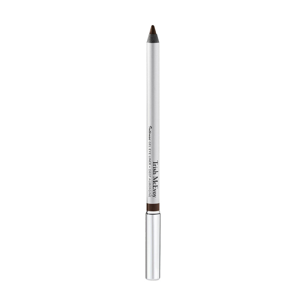 Trish McEvoy Stylo gel yeux intenses aubergine aperçu application facile.