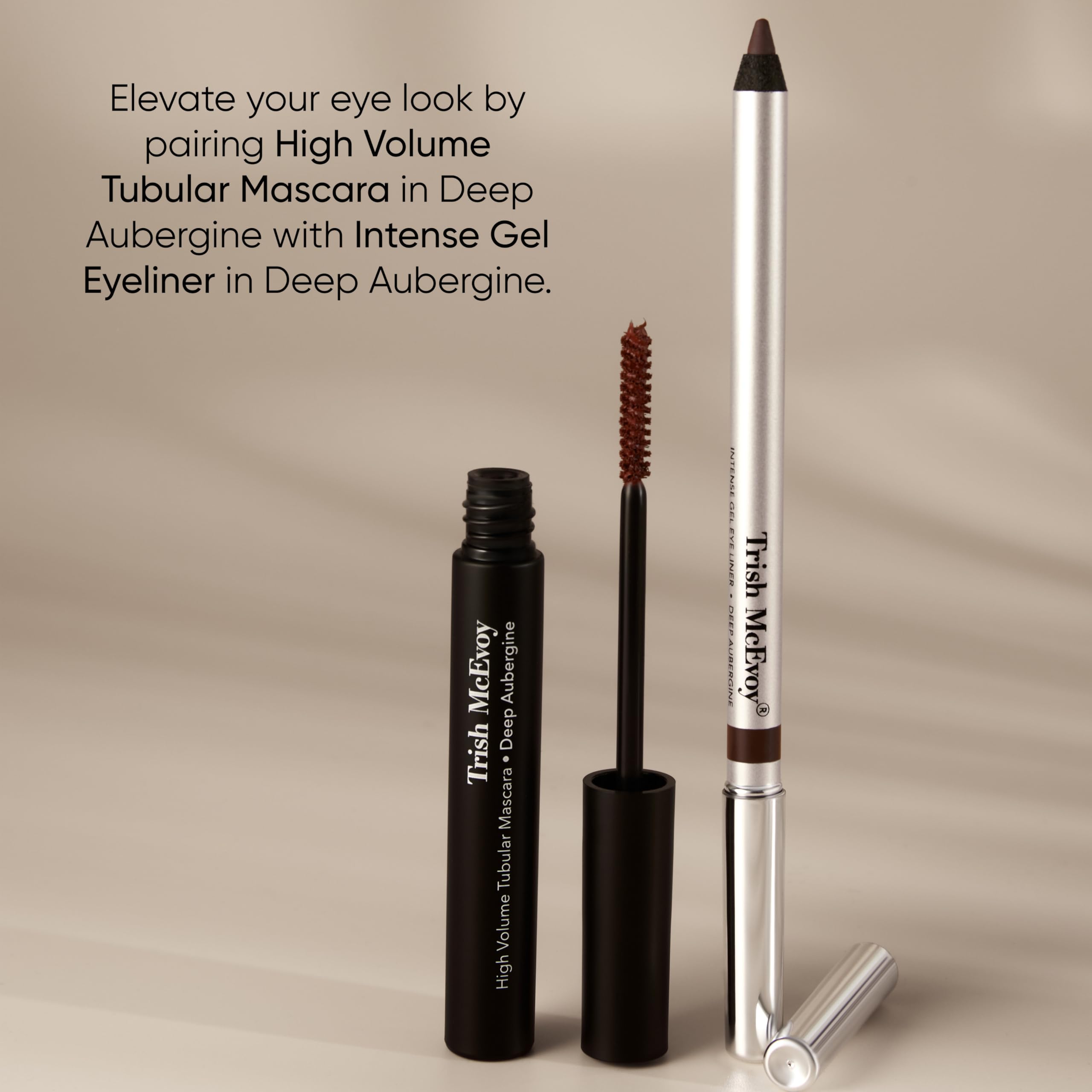 Trish McEvoy Stylo gel yeux intenses aubergine contour net et précis.