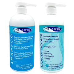 TRISWIM champú para natación limpia y cabello suave