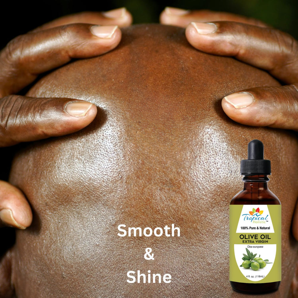 Tropical Holistic Aceite de Oliva Extra Virgen aroma natural.