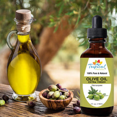 Tropical Holistic Aceite de Oliva Extra Virgen para piel hidratada.