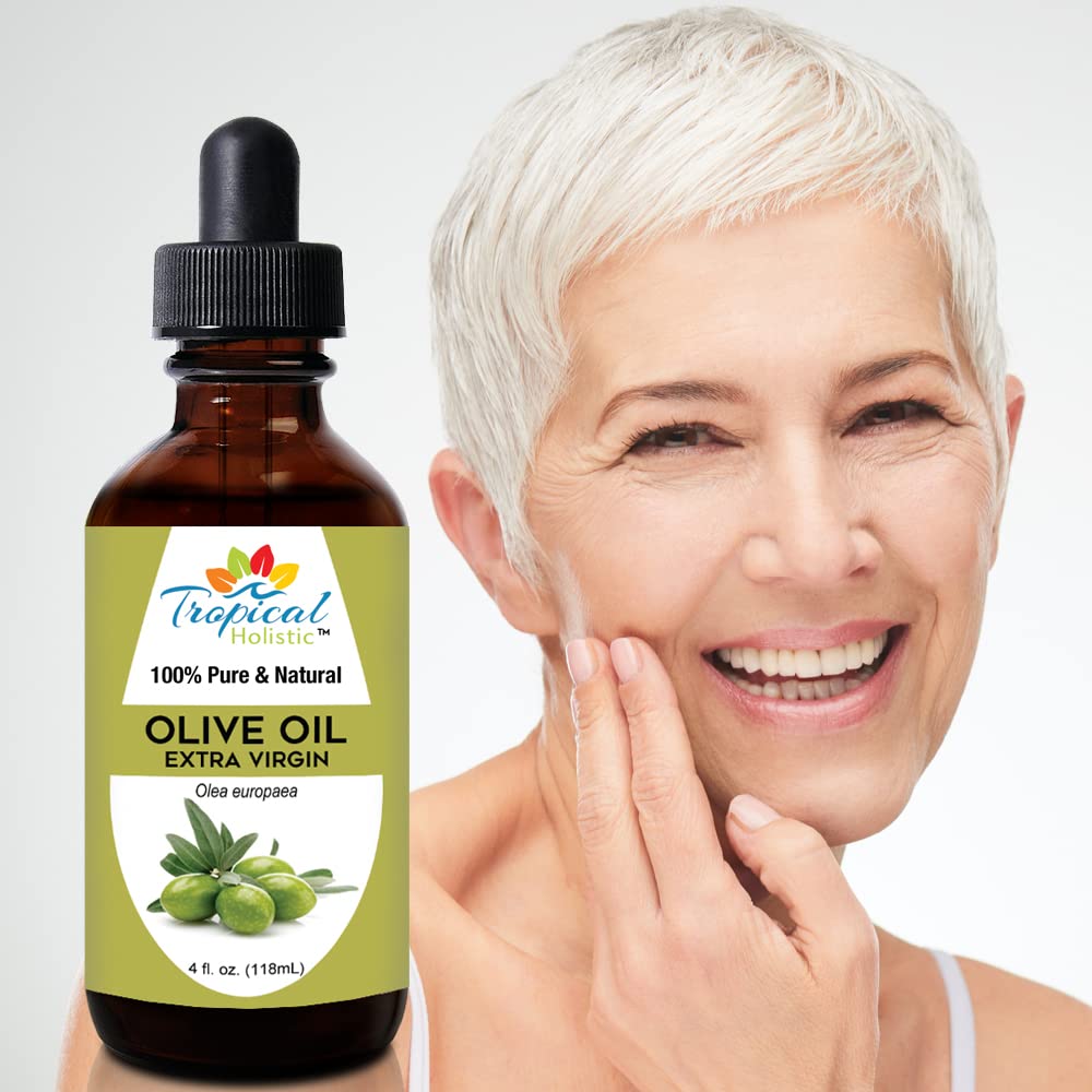 Tropical Holistic Aceite de Oliva Extra Virgen para uñas y piel.