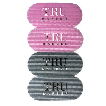 TRU BARBER HAIR GRIPPERS pack gris y rosa para salón