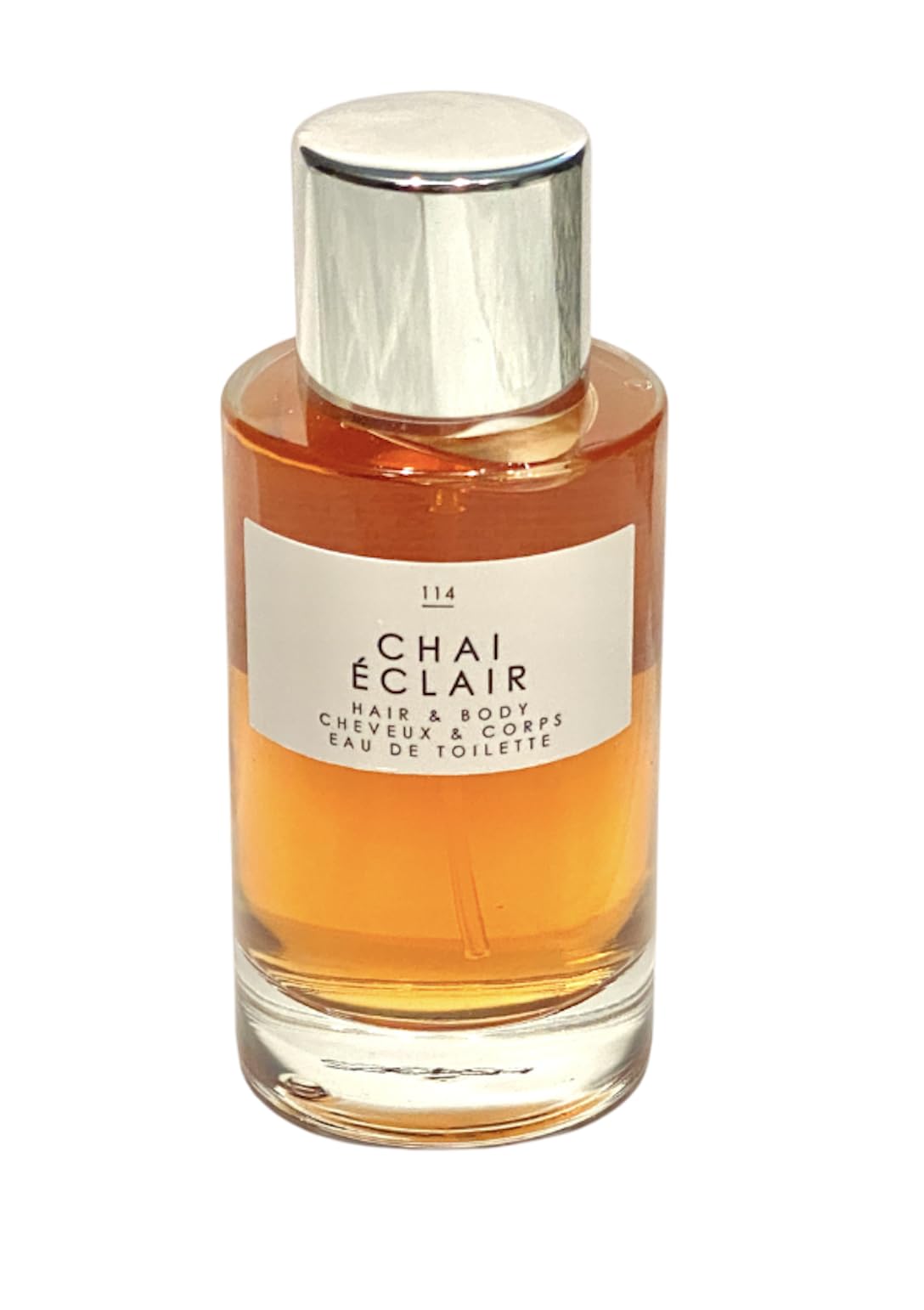 Tru Fragrance Beauty Gourmand Chai Eclair, bruma para cabello y cuerpo con aroma cálido.