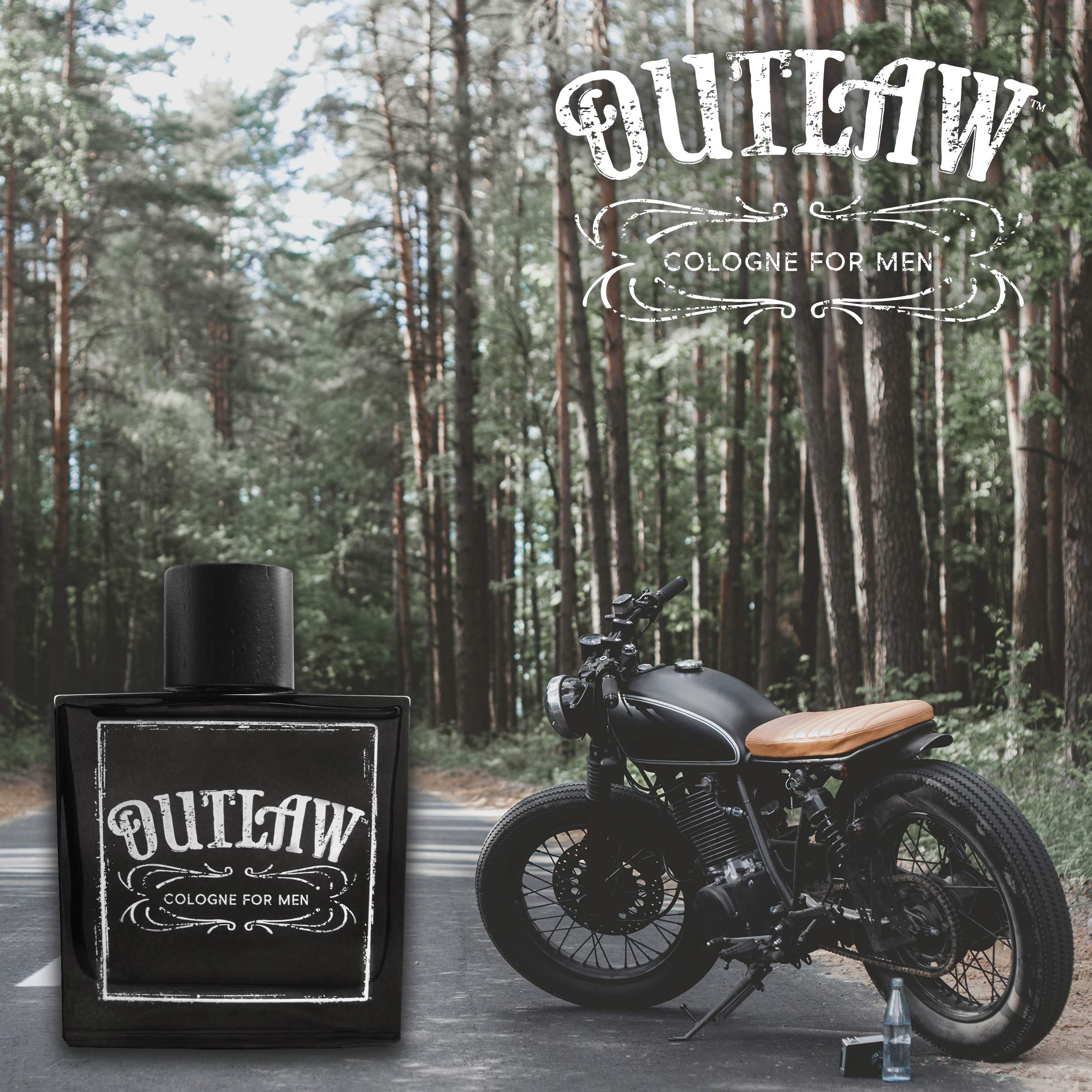 Outlaw de Tru Fragrance Beauty, empaque vintage y estilo rugged