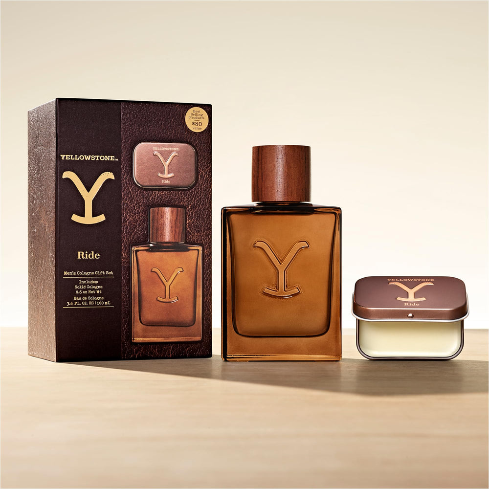Tru Fragrance Beauty Yellowstone Ride: conjunto regalo elegante para amantes de aromas intensos