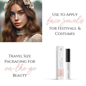 Vegan cruelty-free labeling on True Beauty Lashes packaging.
