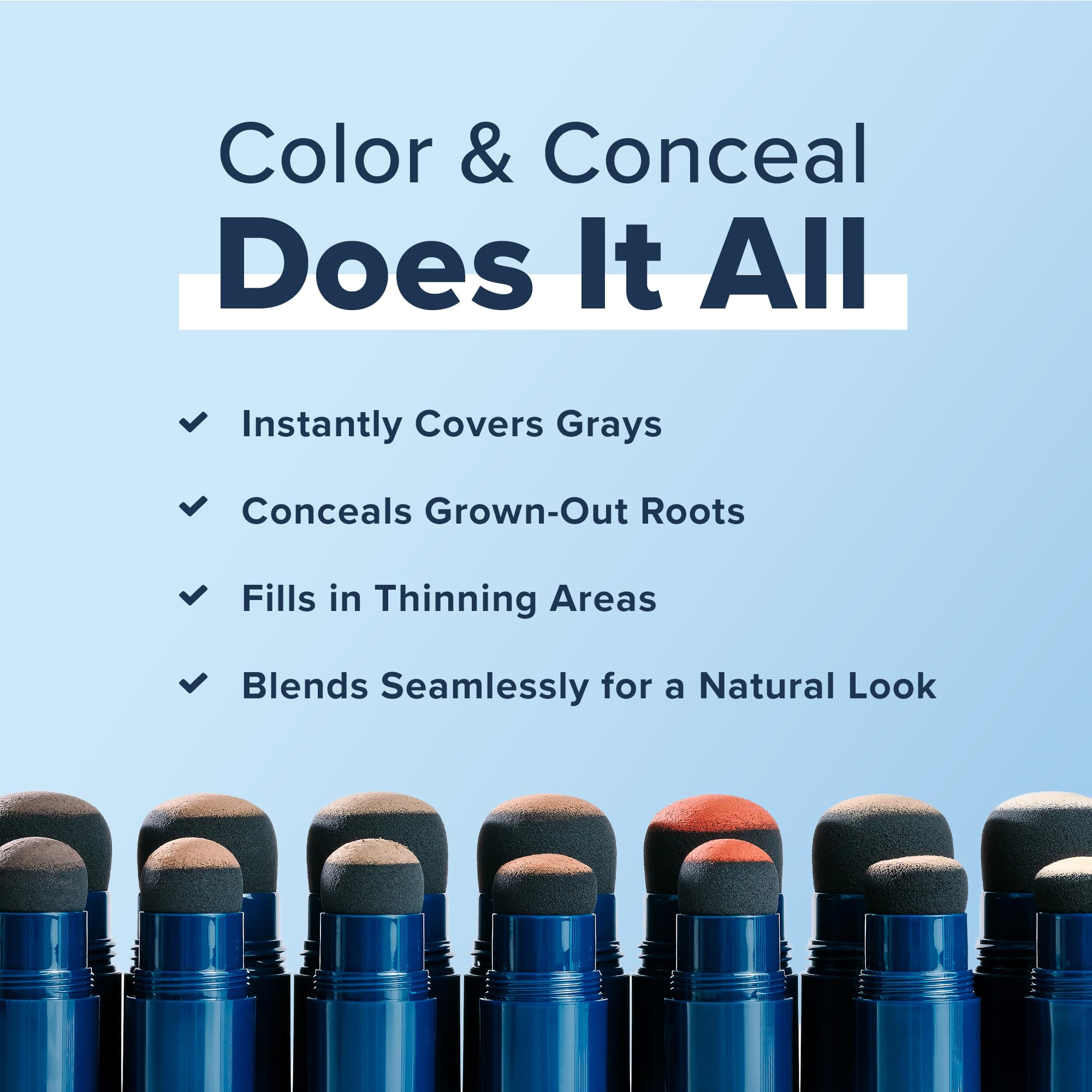 TRUHAIR Color & Conceal application précise sur les racines