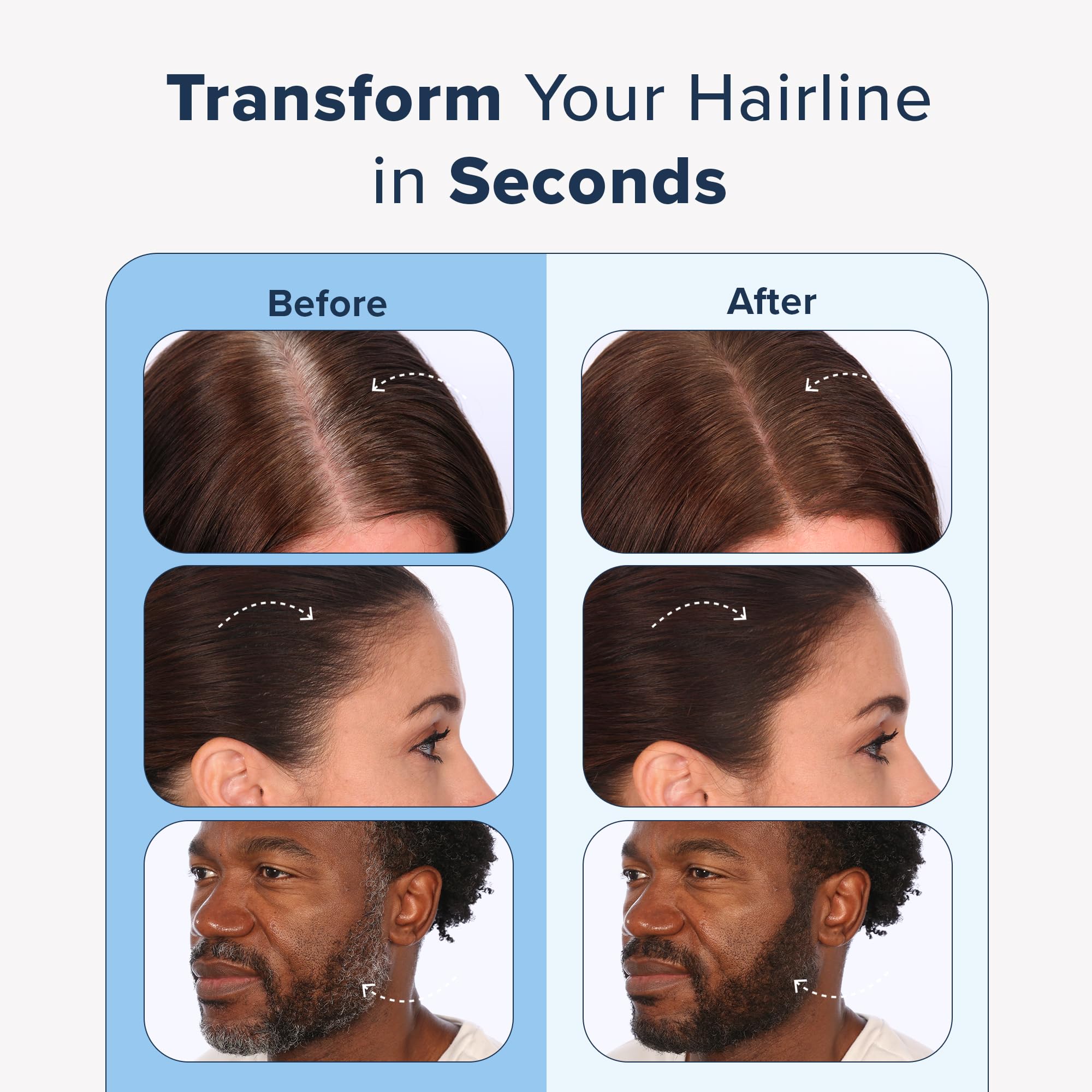 TRUHAIR Color & Conceal résistant à l'eau tient sous pluie