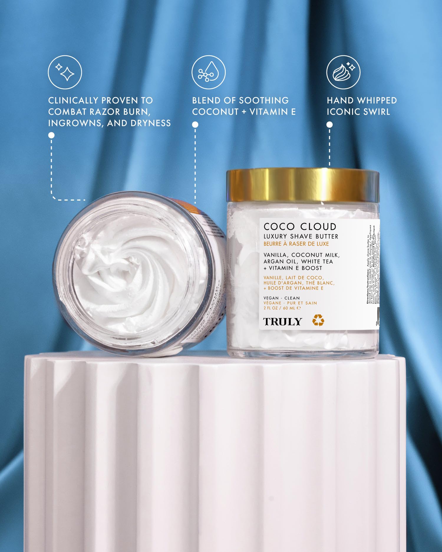 Truly Aceite de argán: aceite hidratante que ayuda a evitar tirantez tras el afeitado.