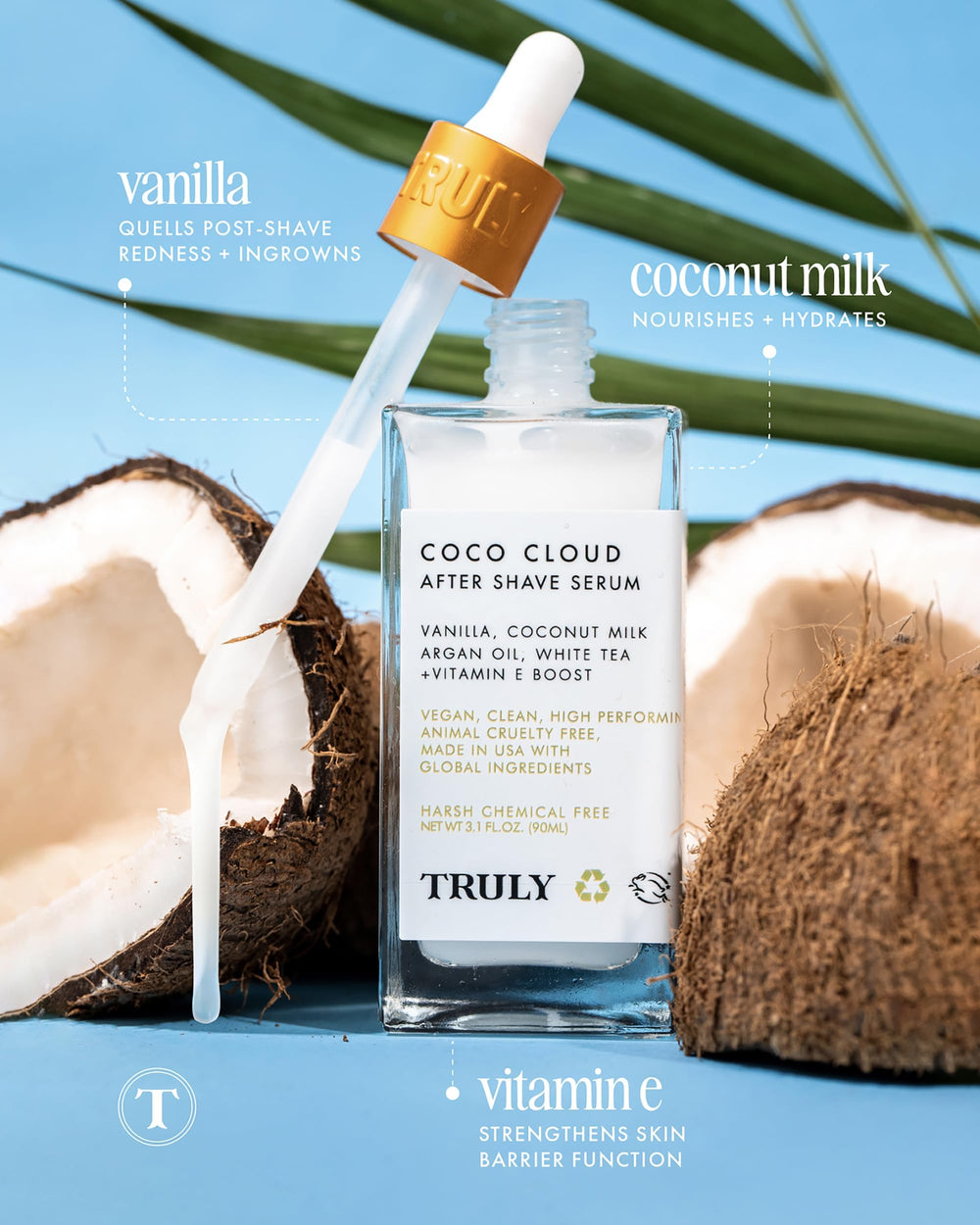 Aroma suave de vainilla realza la experiencia diaria