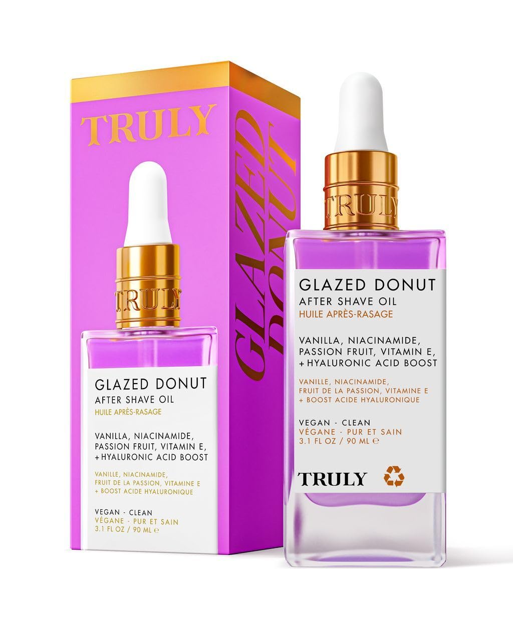 Truly Glazed Donut: aceite de afeitado frío para alivio inmediato