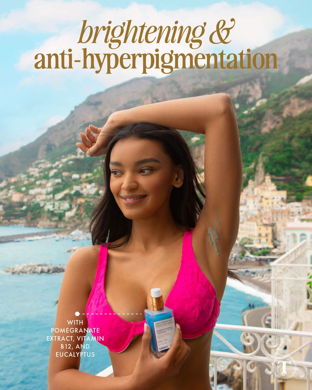 Truly Jelly Booster Pigment, aplicación en piel, ayuda a igualar tono.