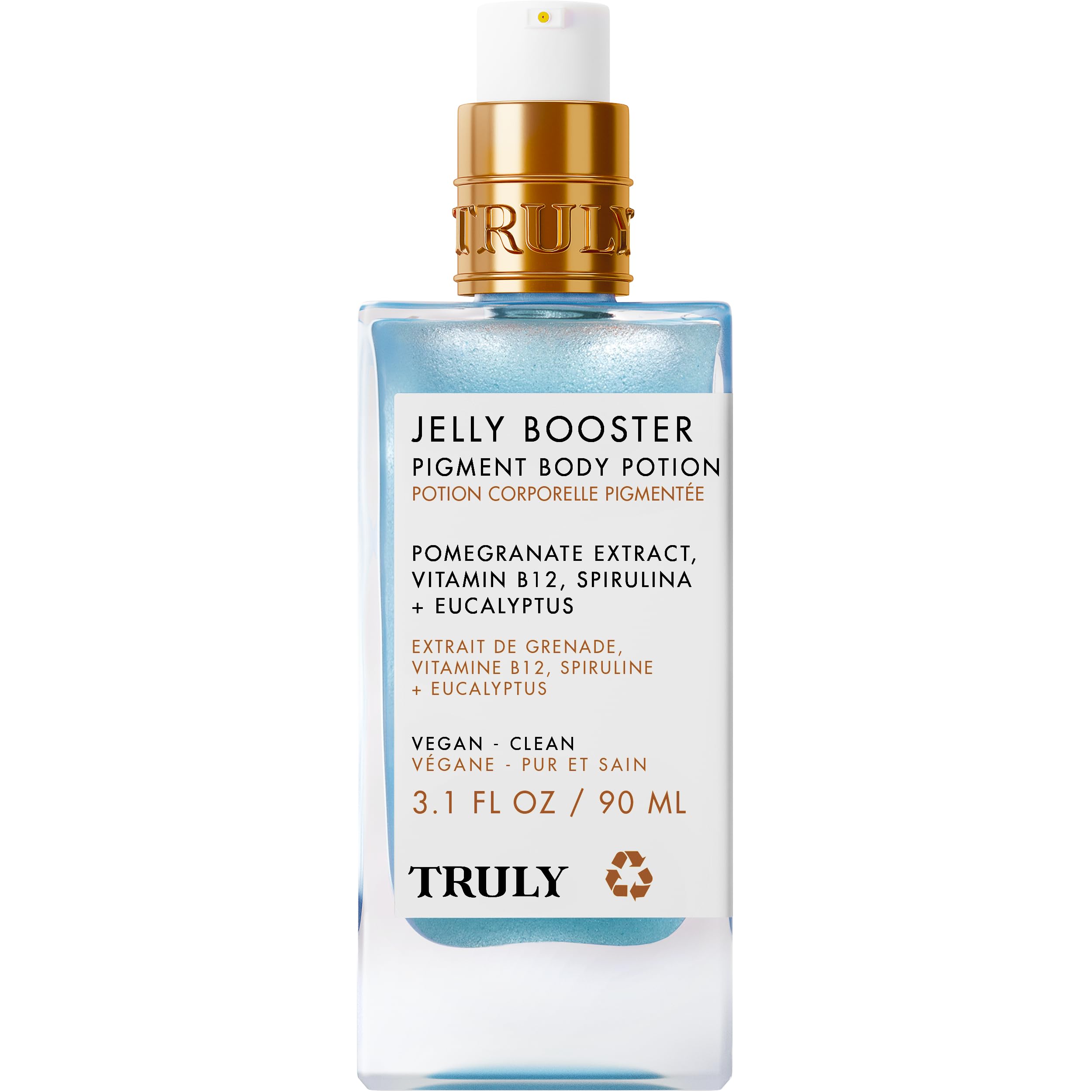 Truly Jelly Booster Pigment, hecho en EE. UU., control de calidad y seguridad.