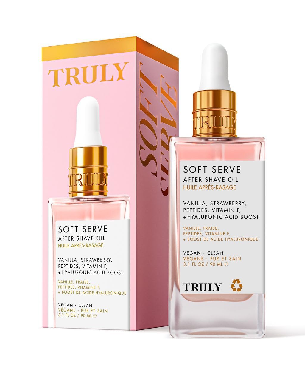 Truly Soft Serve: aceite para despues del afeitado hidrata y suaviza la piel