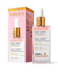 Truly Soft Serve: aceite para despues del afeitado hidrata y suaviza la piel