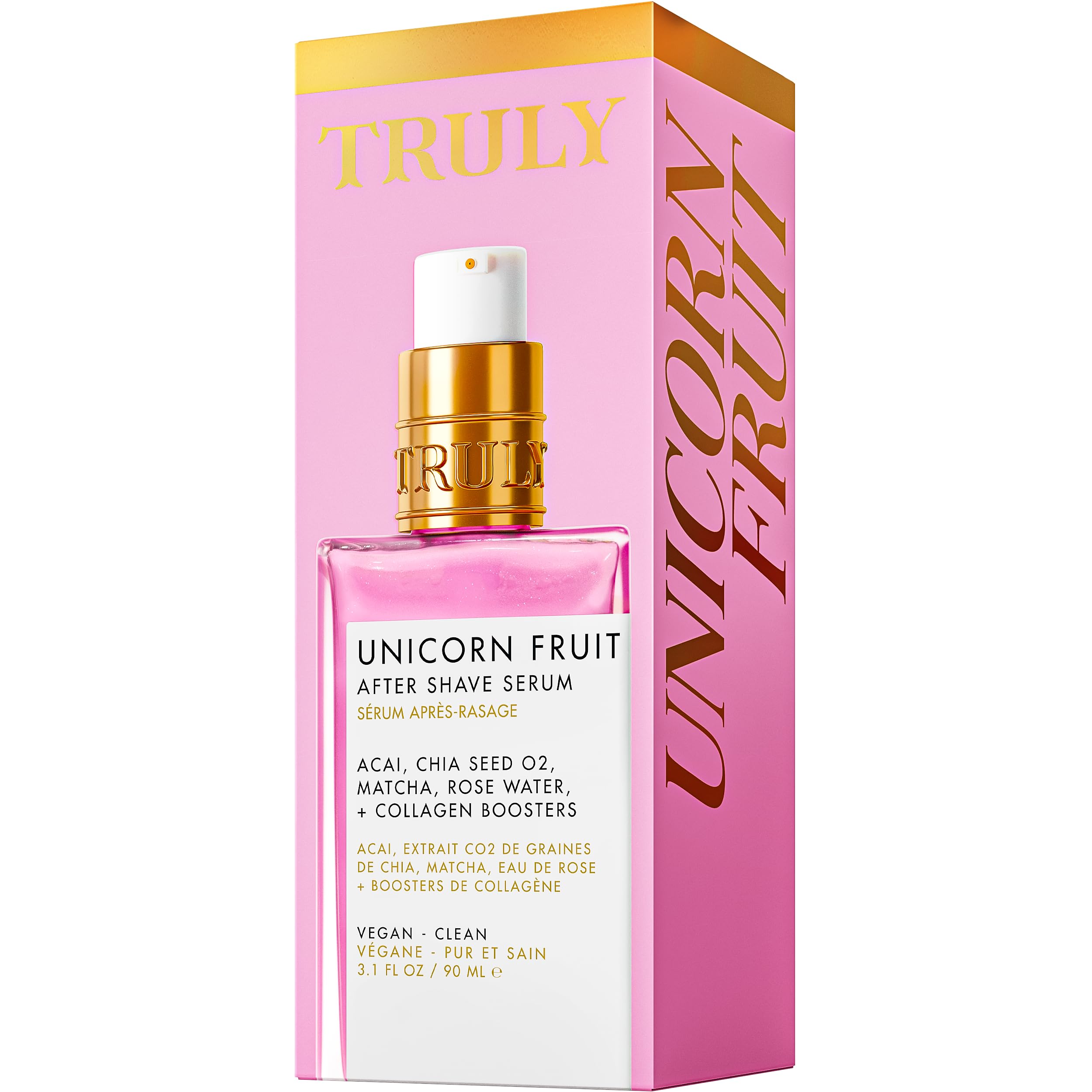 Truly Unicorn Fruit Serum, acabado ligero que deja piel cómoda e hidratada.