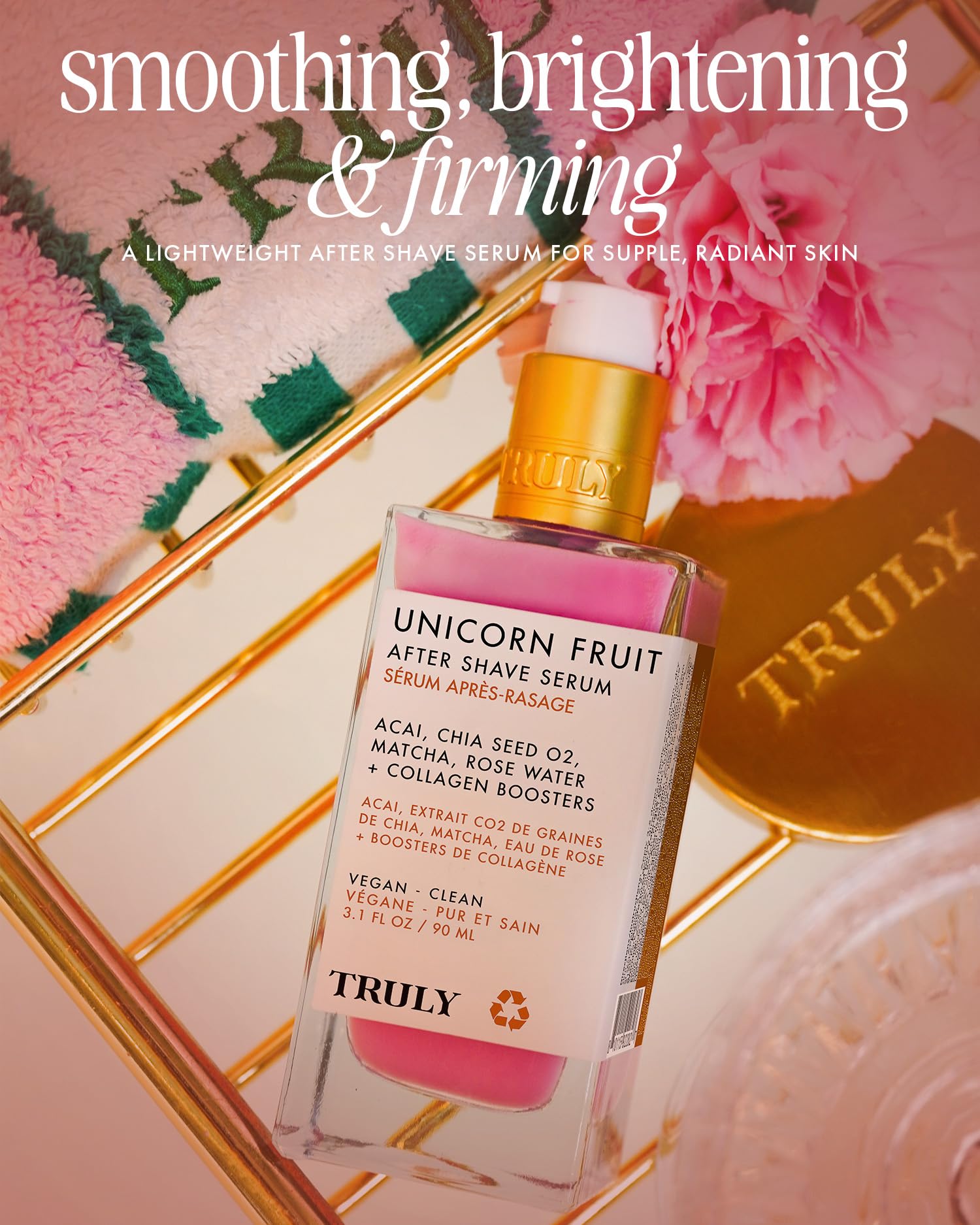 Truly Unicorn Fruit Serum, textura ligera que se absorbe rápidamente.