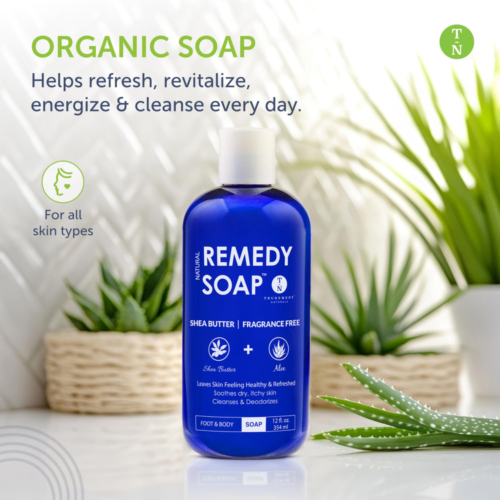 Aloe vera, jojoba y romero en Truremedy Naturals para piel suave