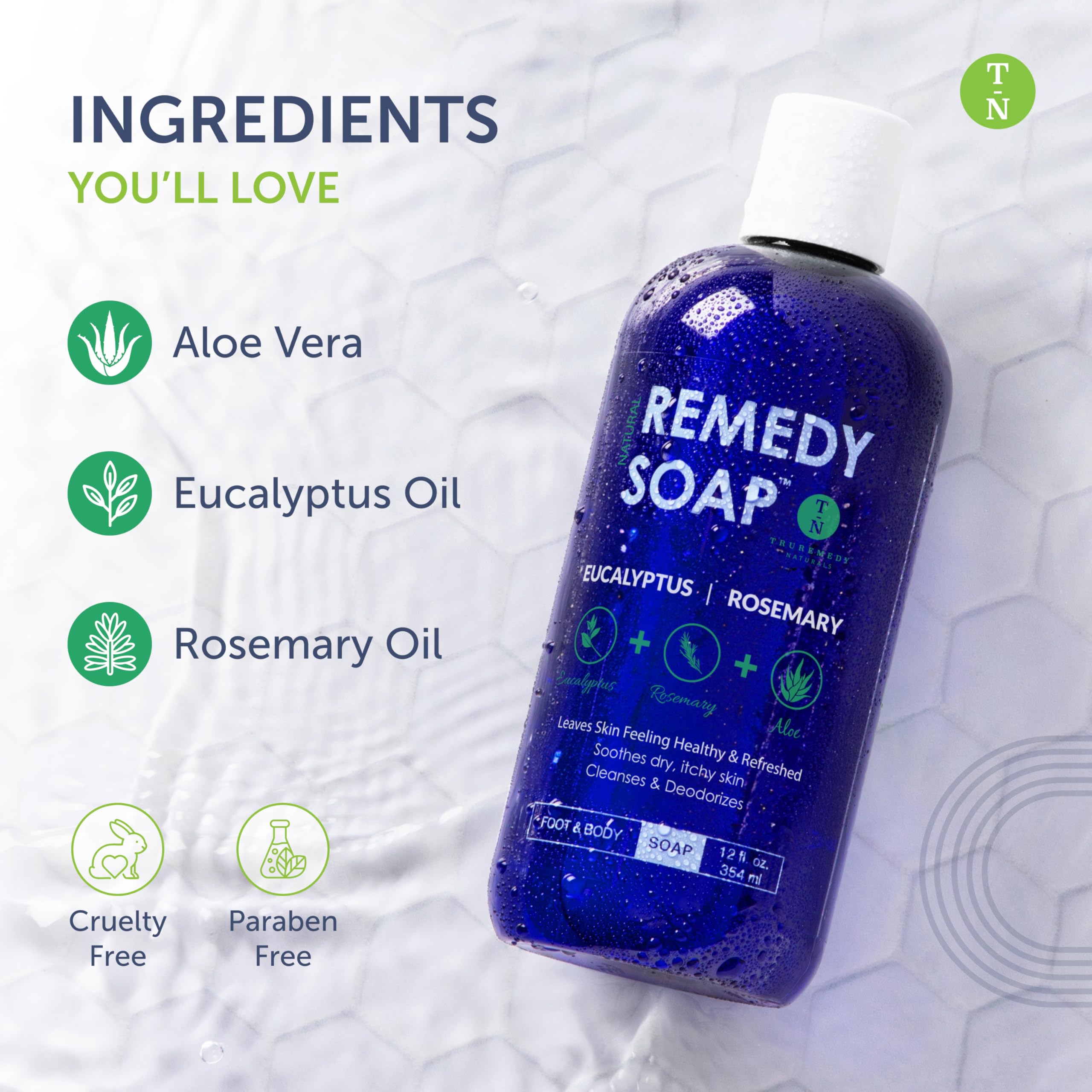 Truremedy Naturals aplicacion-diaria-ducha, apto para todo tipo de piel