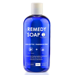 Truremedy Naturals Shea Butter sin fragancia: botella 12 onzas para hidratación diaria