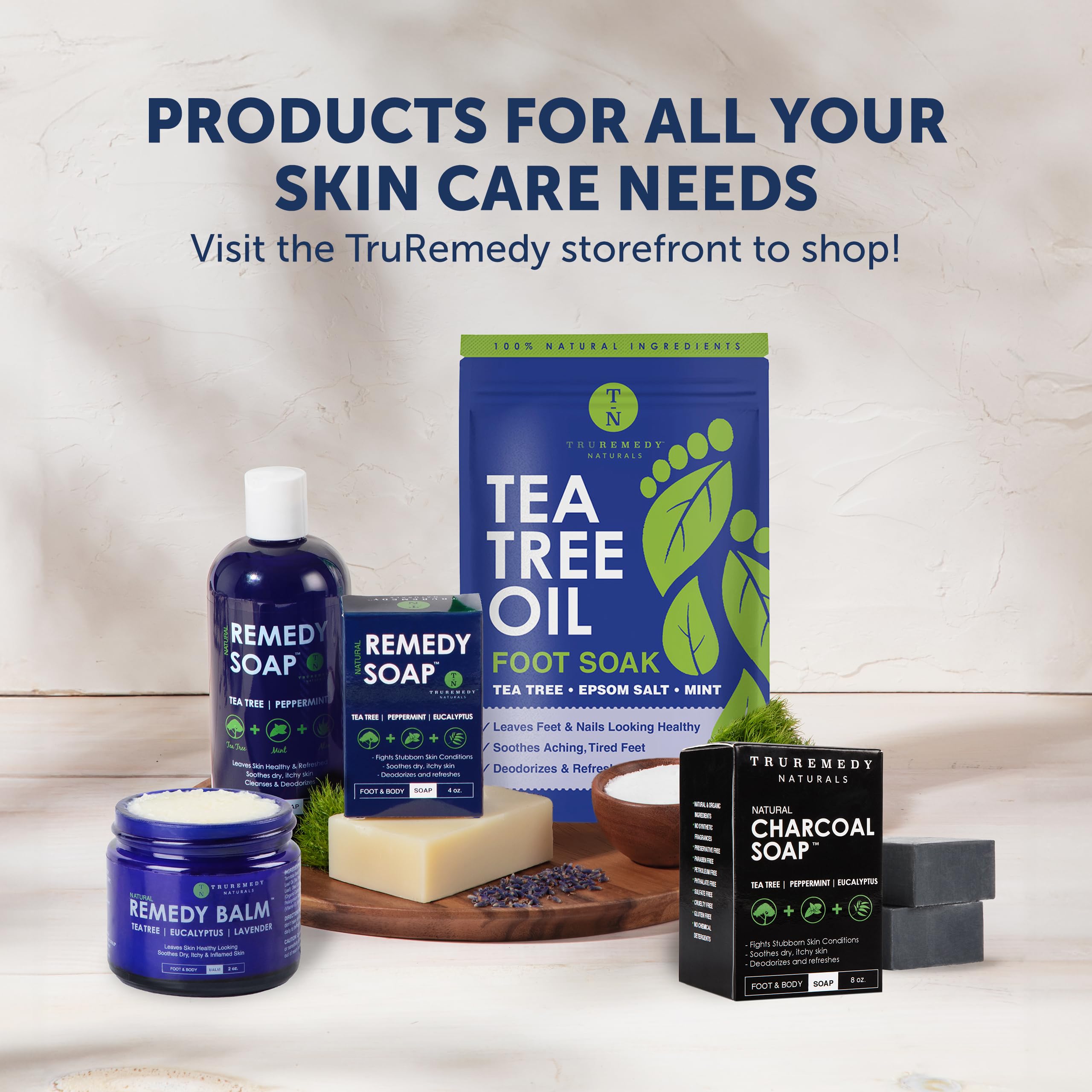 Truremedy Naturals Sin químicos: cuidado de la piel con ingredientes naturales