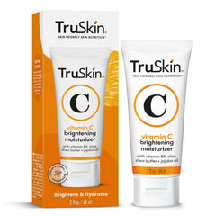TruSkin crema vitamina C, botella de 2 onzas, hidrata y realza la luminosidad.
