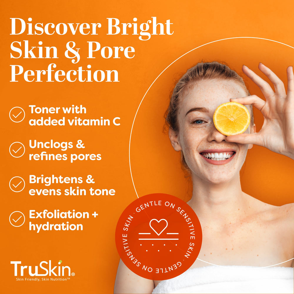 TruSkin – aplicación en la mano, muestra uso en rostro y cuello