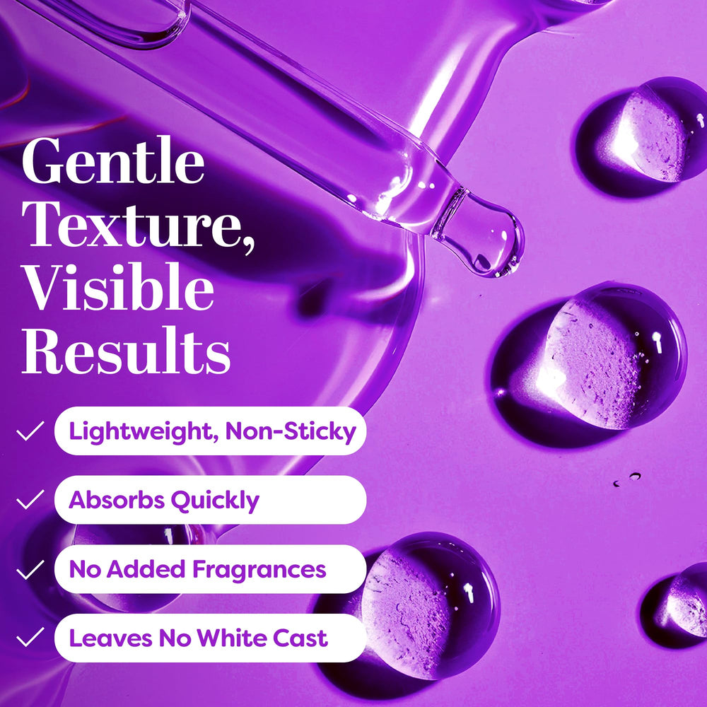 TruSkin Niacinamide Serum aloe content soothes and nourishes the skin.