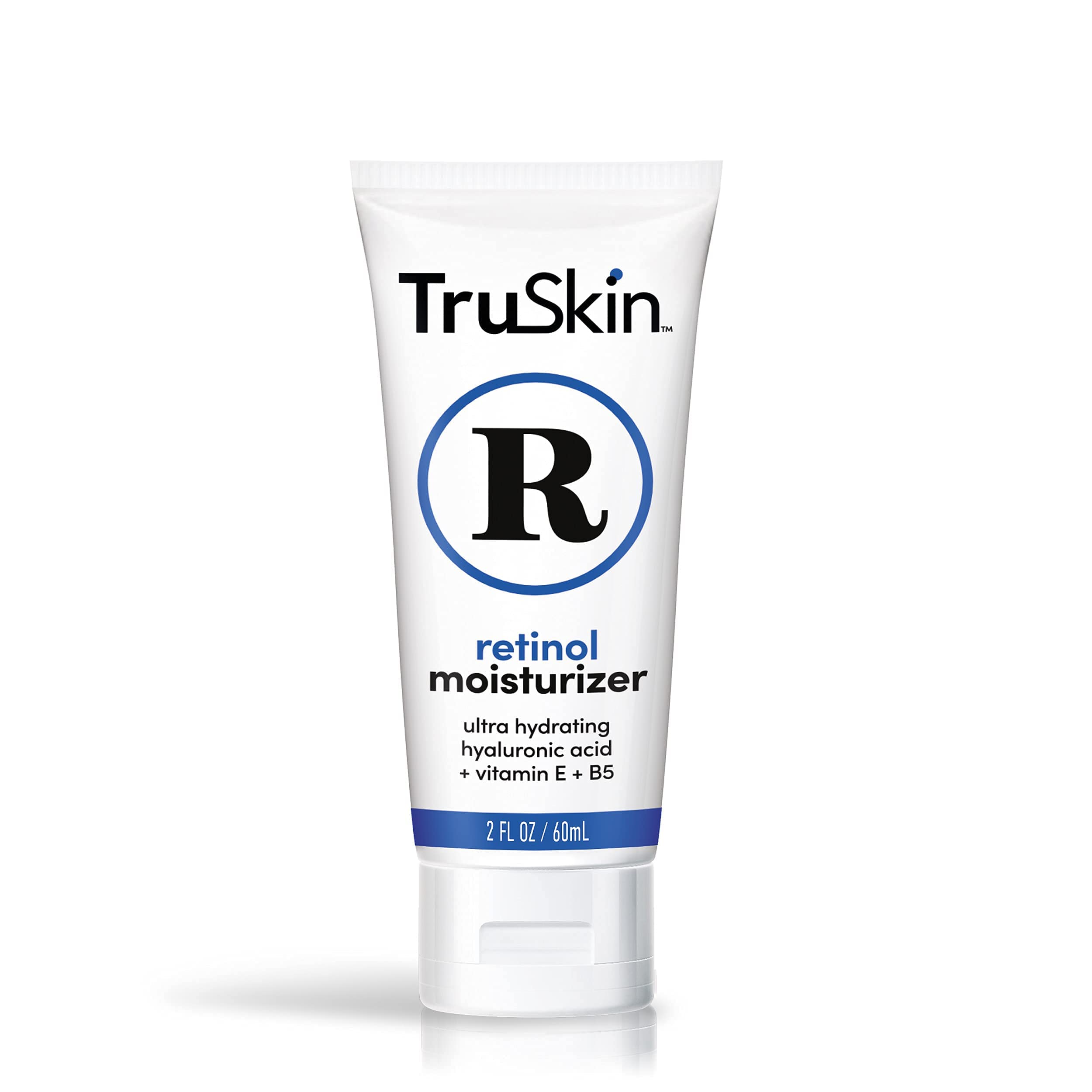 Aplicación de TruSkin Retinol en la palma para hidratación de la piel