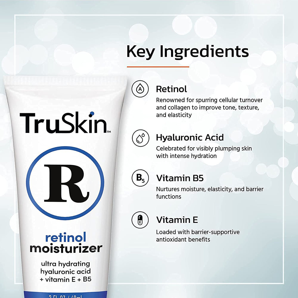 Texture riche et soyeuse de la crème retinol sur la peau