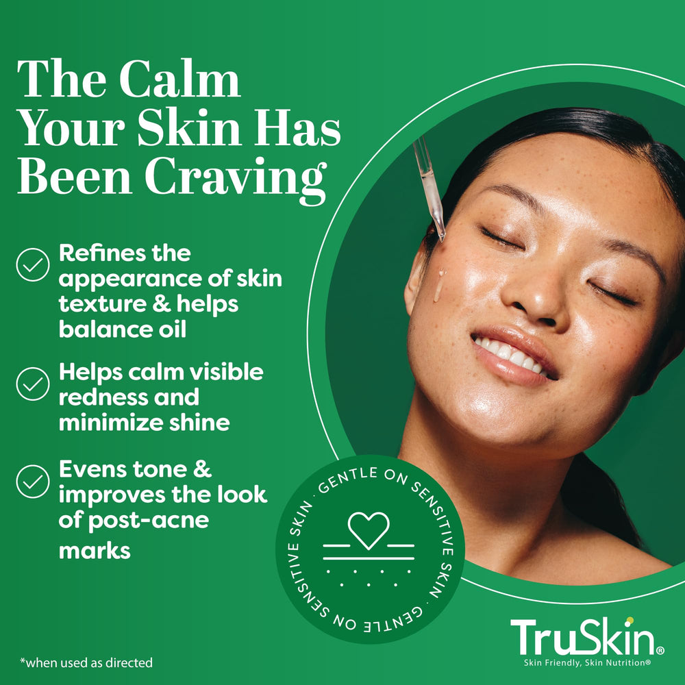 TruSkin serum niacinamida y vitamina C, para tono mas uniforme