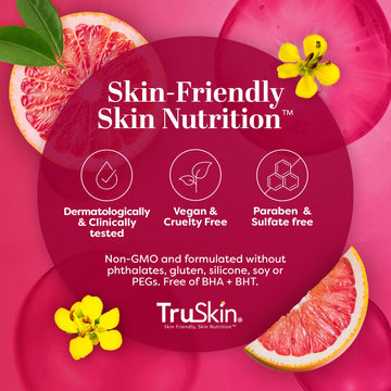 TruSkin suero Esqualano, aceites nutritivos para una piel sedosa.
