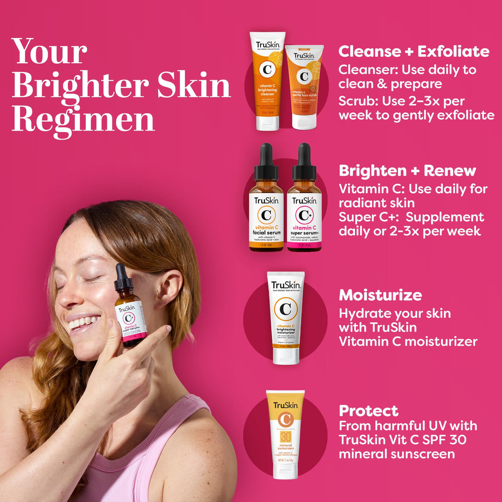 TruSkin suero Retinol, renovación suave de la piel.