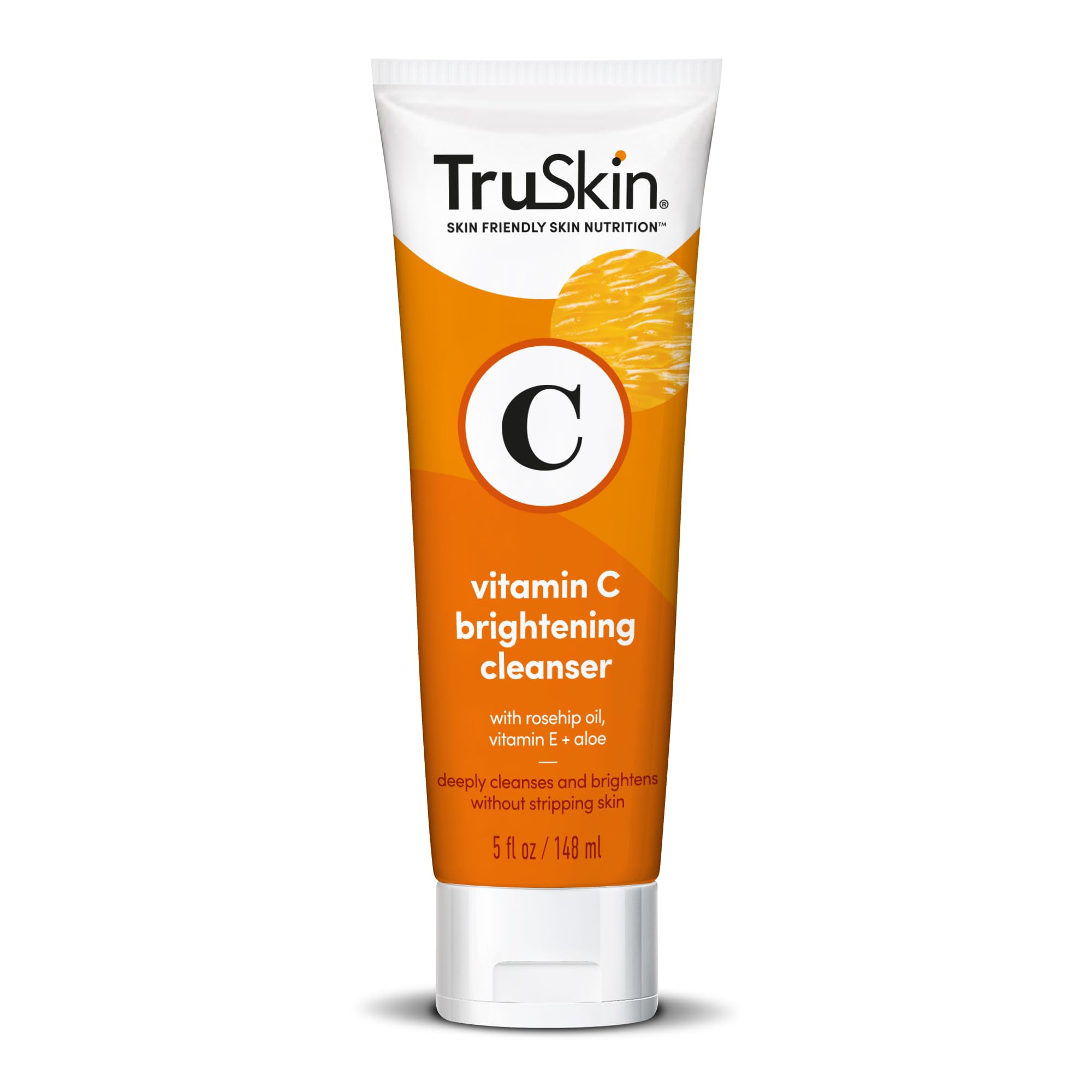 TruSkin Vitamina C limpiador espuma facial para piel luminosa y fresca