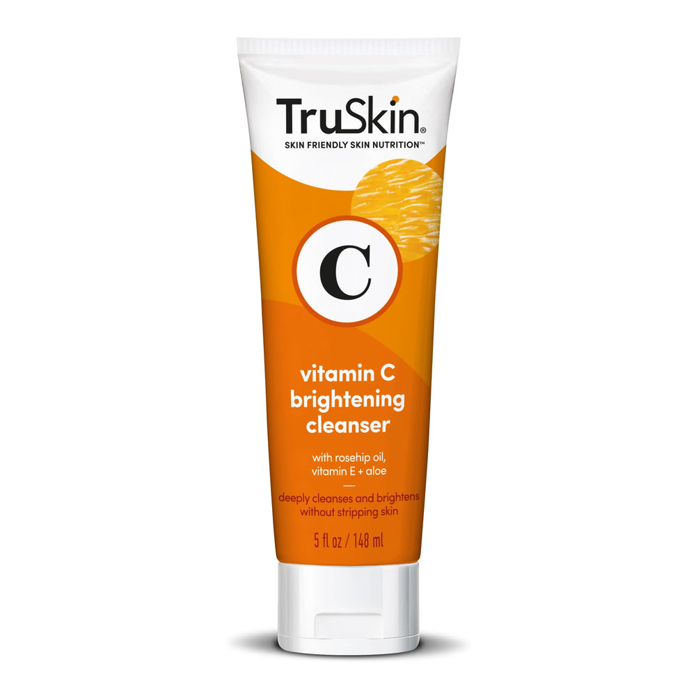 TruSkin Vitamina C limpiador espuma facial para piel luminosa y fresca