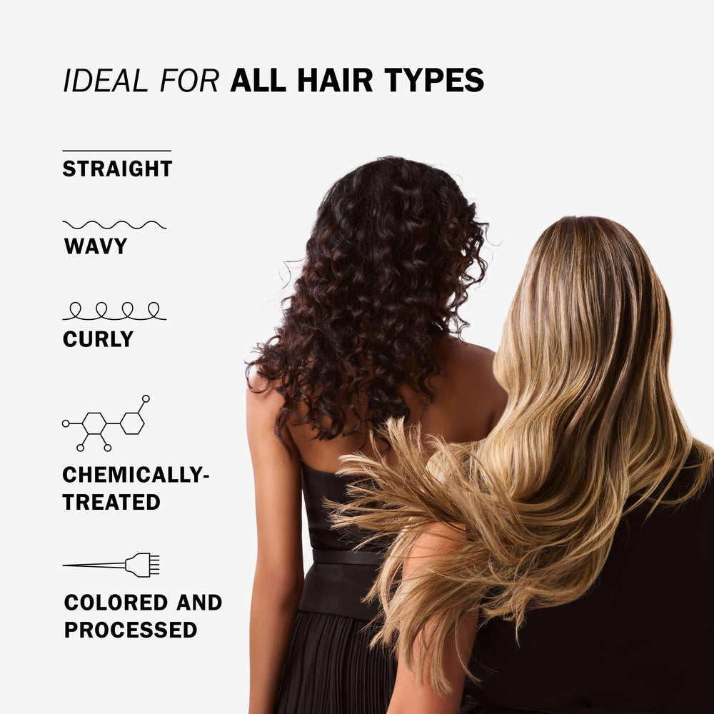 Textura hidratante que suaviza y aporta brillo al cabello.