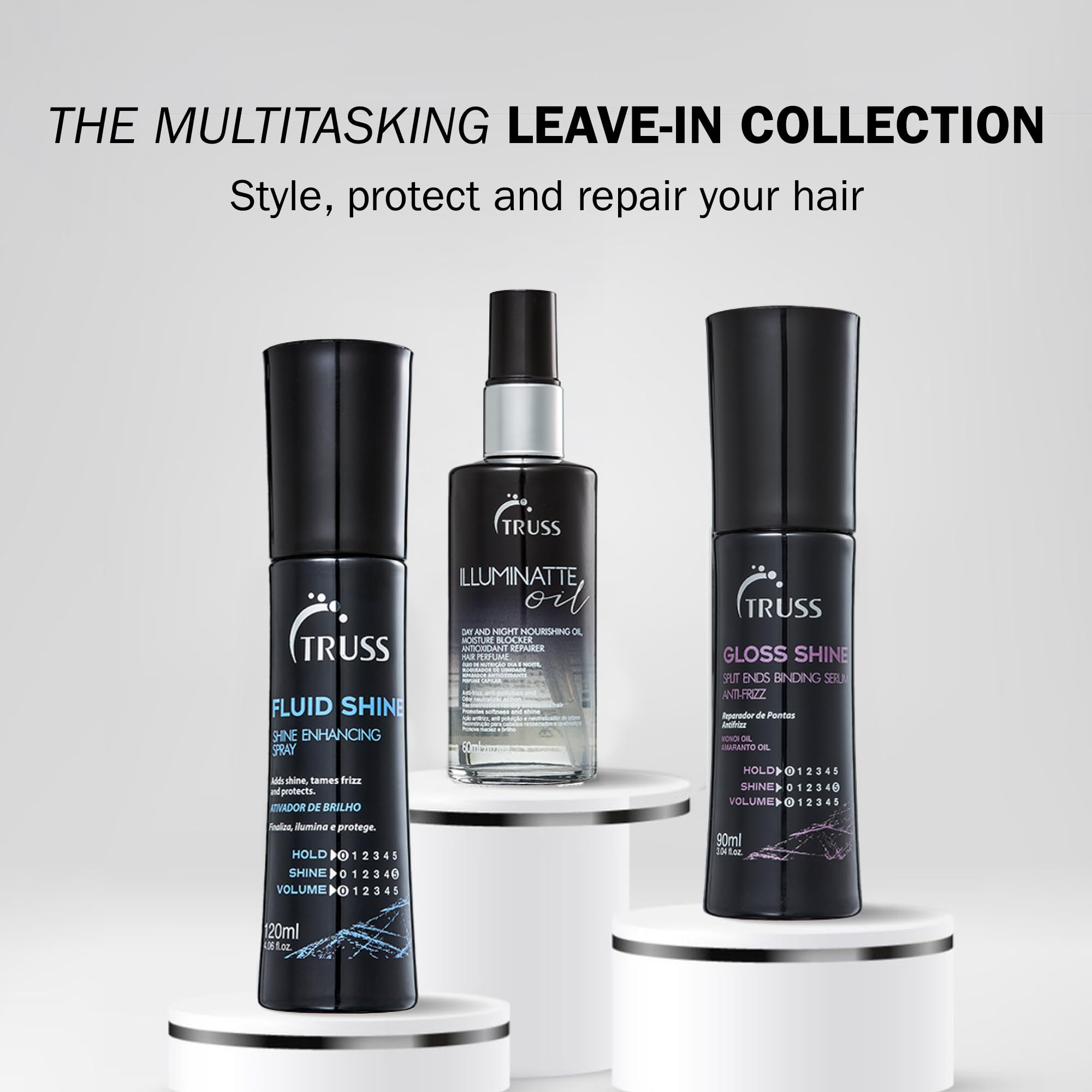 TRUSS Illuminatte Hair Oil: aplicación rápida para cabello suave durante el día
